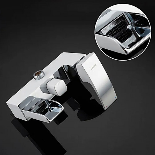 Душевая система Gappo G2407-30 Хром Белый латунь на стену