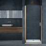Душевая дверь Vincea Alpha 60 VDP-3AL600CLG профиль Брашированное золото стекло прозрачное
