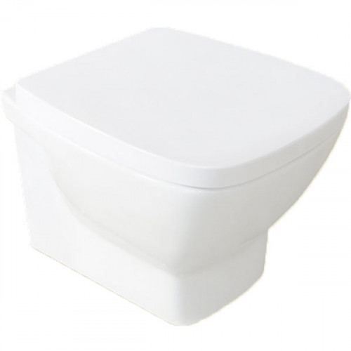 Унитаз BelBagno Lago BB128CH подвесной без сиденья фаянс подвесной