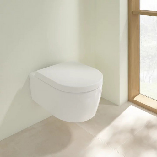 Унитаз Villeroy&amp;Boch Avento 5656HRR1 подвесной с сиденьем Микролифт