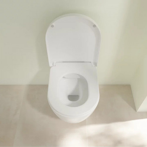 Унитаз Villeroy&amp;Boch Avento 5656HRR1 подвесной с сиденьем Микролифт