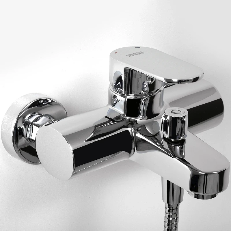 Смеситель для ванны WasserKRAFT Donau 5301 Хром латунь на стену