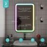 Зеркало Mixline Мальта 55 550382 с подсветкой с сенсорным выключателем