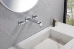 Смеситель для раковины Abber Wasserfall AF8612 Хром латунь встраиваемый