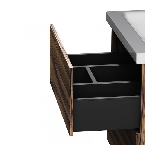 Тумба под раковину AM.PM Gem 75 M90FHX0752HF подвесная Орех МДФ / ЛДСП