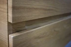 Тумба под раковину Art&Max Techno 60 AM-Techno-600-2C-SO-LW674 подвесная цвет Дуб мадейра янтарь