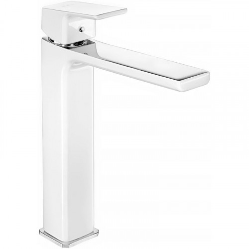 Смеситель для раковины E.C.A. Tiera 104888002EX Белый Хром латунь