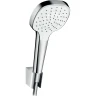 Душевой гарнитур Hansgrohe Croma Select E 26424400 Хром Белый пластик на стену