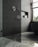 Душевая перегородка Maybah Glass MGD-276-4 990x1950 коннектор стена-стекло Хром глянцевый стекло графитовое