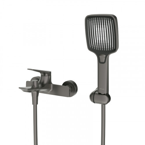 Смеситель для ванны Cezares Liner LINER-VD-GM цвет Оружейная сталь