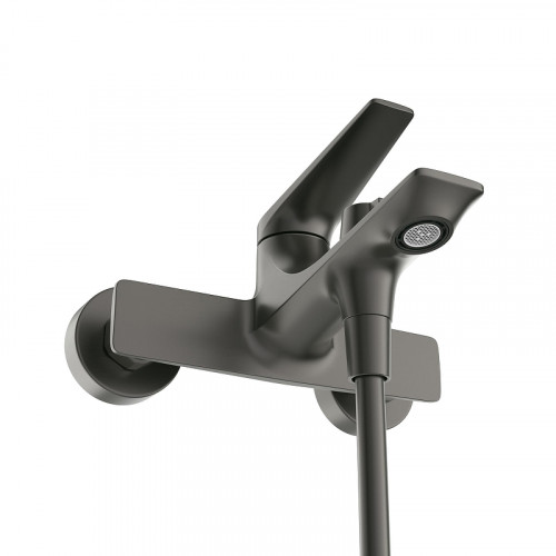 Смеситель для ванны Cezares Liner LINER-VD-GM цвет Оружейная сталь