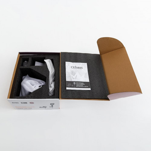 Смеситель для ванны Cezares Liner LINER-VD-GM цвет Оружейная сталь