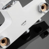 Смеситель для ванны Gappo G07 G2207-7 универсальный Белый Хром латунь на стену