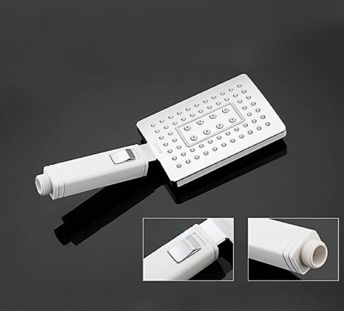 Смеситель для ванны Gappo G07 G2207-7 универсальный Белый Хром латунь на стену