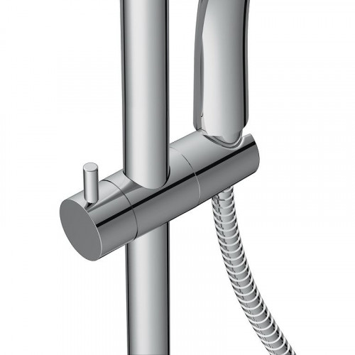 Душевая система Cersanit Brasko 64526 с термостатом Хром нержавеющая сталь на стену