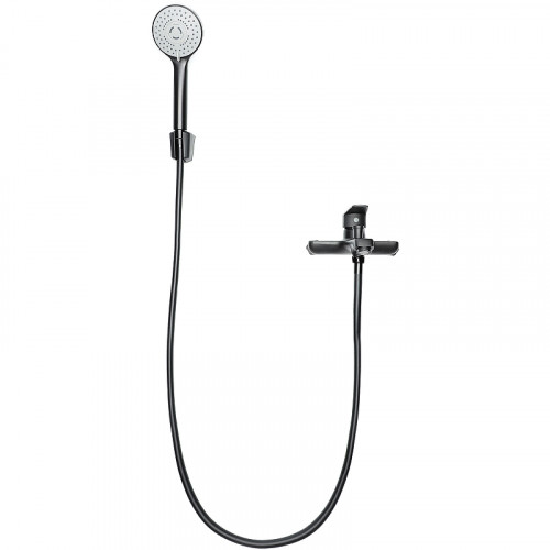 Смеситель для ванны Orange Loop M26-100B Черный на стену