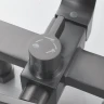 Душевая система Shevanik S6136T цвет Оружейная сталь