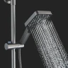 Душевая система Shevanik S6136T цвет Оружейная сталь