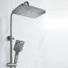 Душевая система Shevanik S6136T цвет Оружейная сталь