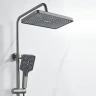 Душевая система Shevanik S6136T цвет Оружейная сталь