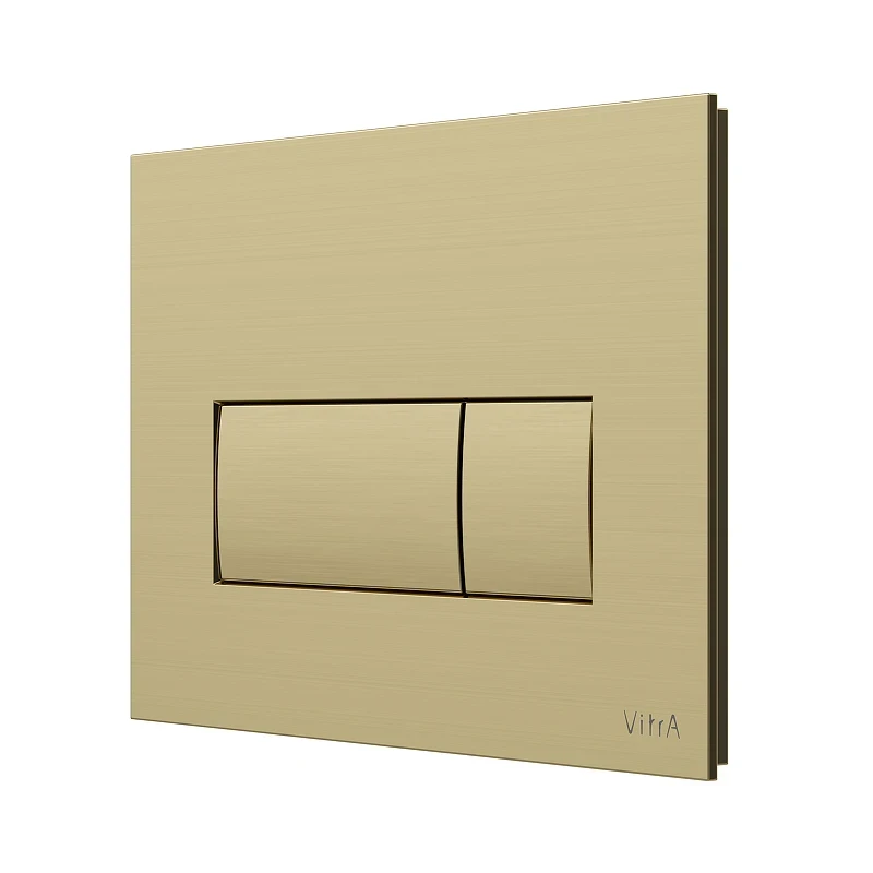 Клавиша смыва Vitra Root Square 740-2325 Золото матовое