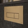 Клавиша смыва Vitra Root Square 740-2325 Золото матовое