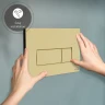 Клавиша смыва Vitra Root Square 740-2325 Золото матовое