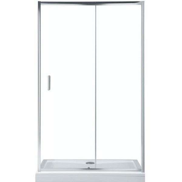 Душевая дверь Aquanet SD-1300A 130 профиль Хром стекло прозрачное