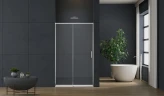 Душевая дверь Vincea Soft 2 120 VDS-3SO2120CL профиль Хром стекло прозрачное
