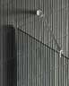Душевая перегородка Maybah Glass MGD-683-5ш 1190х1950 в широком профиле Хром матовый стекло прозрачное