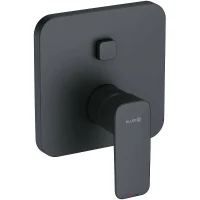 Смеситель для душа Kludi Pure Style 406593975 Черный матовый латунь встраиваемый
