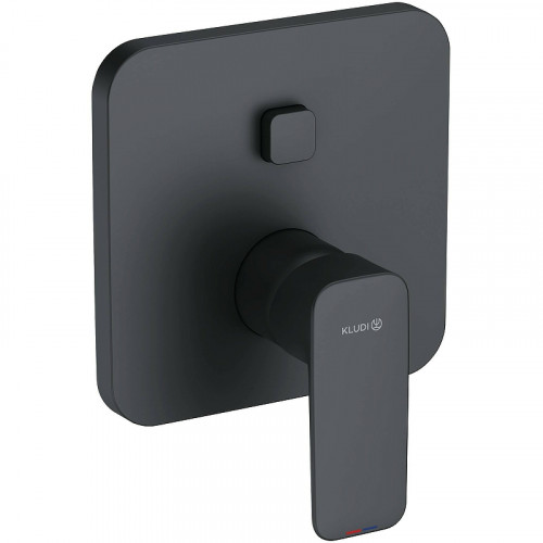 Смеситель для душа Kludi Pure Style 406593975 Черный матовый латунь встраиваемый
