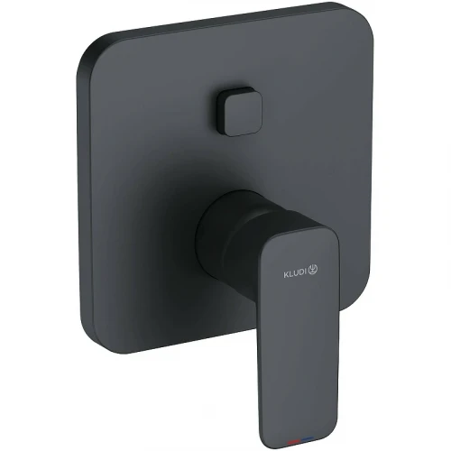 Смеситель для душа Kludi Pure Style 406593975 Черный матовый латунь встраиваемый