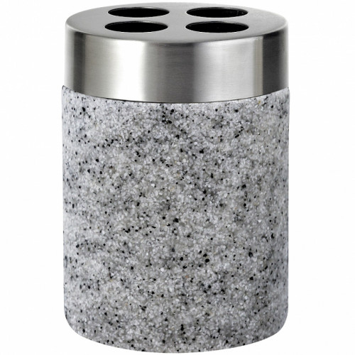 Стакан для зубных щеток Ridder Stone 22010207 Серый