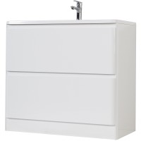 Тумба под раковину BelBagno 100 ALBANO-1000-2C-PIA-BL Bianco Lucido МДФ / ЛДСП