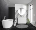 Тумба под раковину BelBagno 100 ALBANO-1000-2C-PIA-BL Bianco Lucido МДФ / ЛДСП