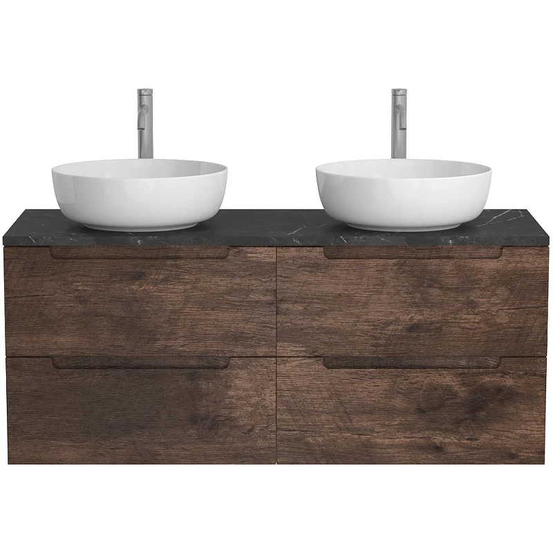 Тумба под раковину BelBagno Etna 120 ETNA-1200-4C-SO-2-RW подвесная Rovere Moro МДФ / ЛДСП