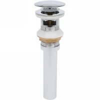 Донный клапан AQUAme AQM7001-1 click-clack Хром