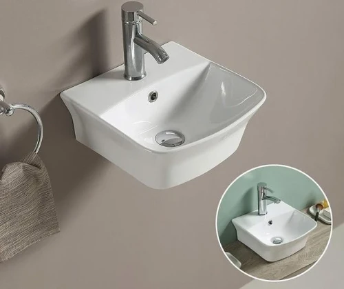 Раковина CeramaLux 45 78369A цвет Белый