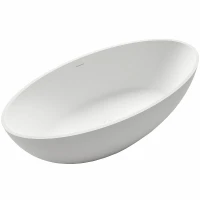 Ванна из искусственного камня Gruppo Treesse Carezza 180x85 V308BL без гидромассажа