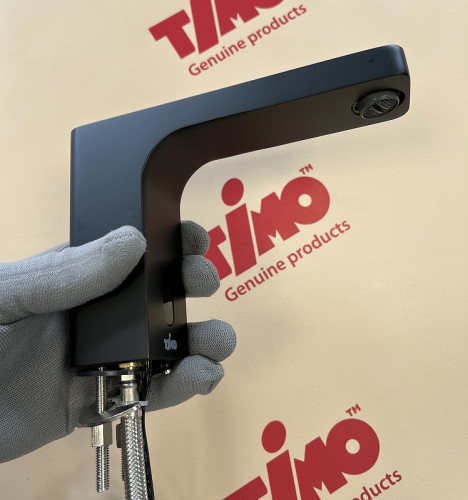 Смеситель для раковины Timo Torne 4313/03F Черный матовый латунь