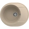 Кухонная мойка Ulgran Quartz Nora 585-03 Десерт искусственный камень (литьевой мрамор) встраиваемый