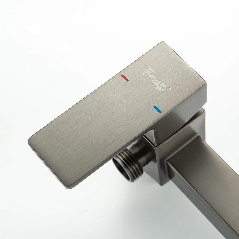 Гигиенический душ со смесителем Frap F7591-9 цвет Оружейная сталь