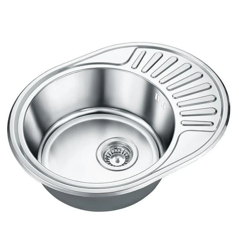 Кухонная мойка Emar Steel 57 5745 цвет Нержавеющая сталь глянцевая