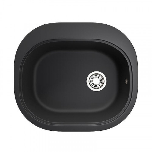 Кухонная мойка Emar Quartz 57 EMQ-1570.C цвет Оникс