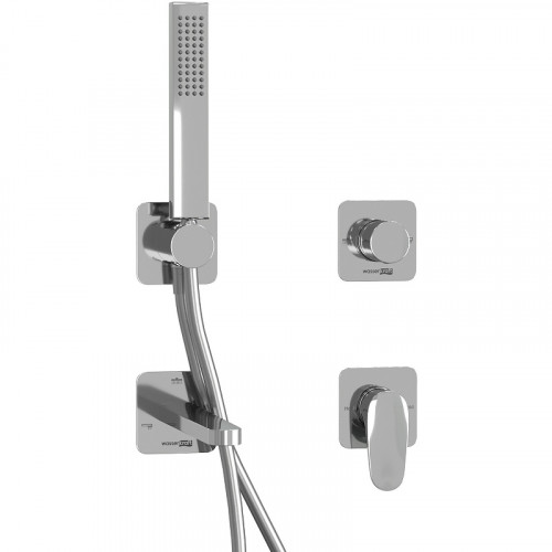 Смеситель для ванны WasserKRAFT Weida A3151.268.270.271.087.103 Хром латунь встраиваемый