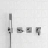 Смеситель для ванны WasserKRAFT Weida A3151.268.270.271.087.103 Хром латунь встраиваемый