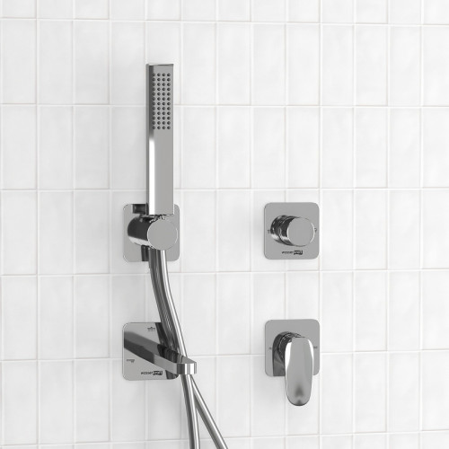 Смеситель для ванны WasserKRAFT Weida A3151.268.270.271.087.103 Хром латунь встраиваемый