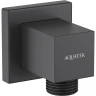 Шланговое подключение Aquatek AQ2458MB Черное матовое