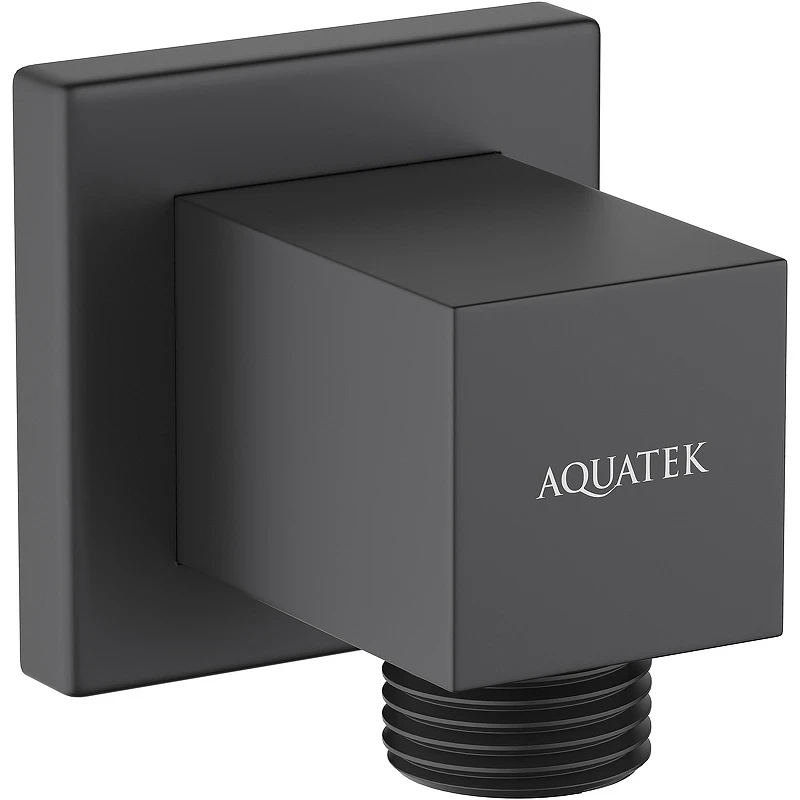 Шланговое подключение Aquatek AQ2458MB Черное матовое